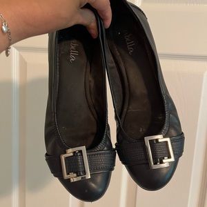 Abella Navy Blue Ballet Flats